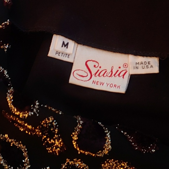 Offer$28🌷Vintage Siasia New York Bell Sleeve Top - Picture 3 of 4